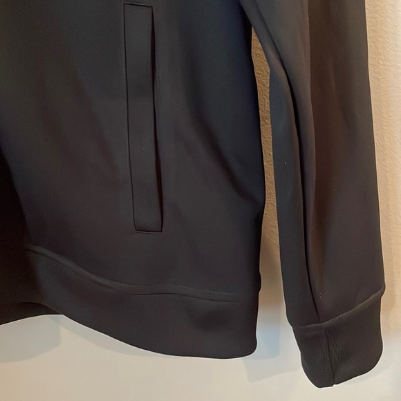 ALFANI Mens Full Zip Jacket SZ L Black with Sparkly/Diamond Like Middle Area - Picture 6 of 9
